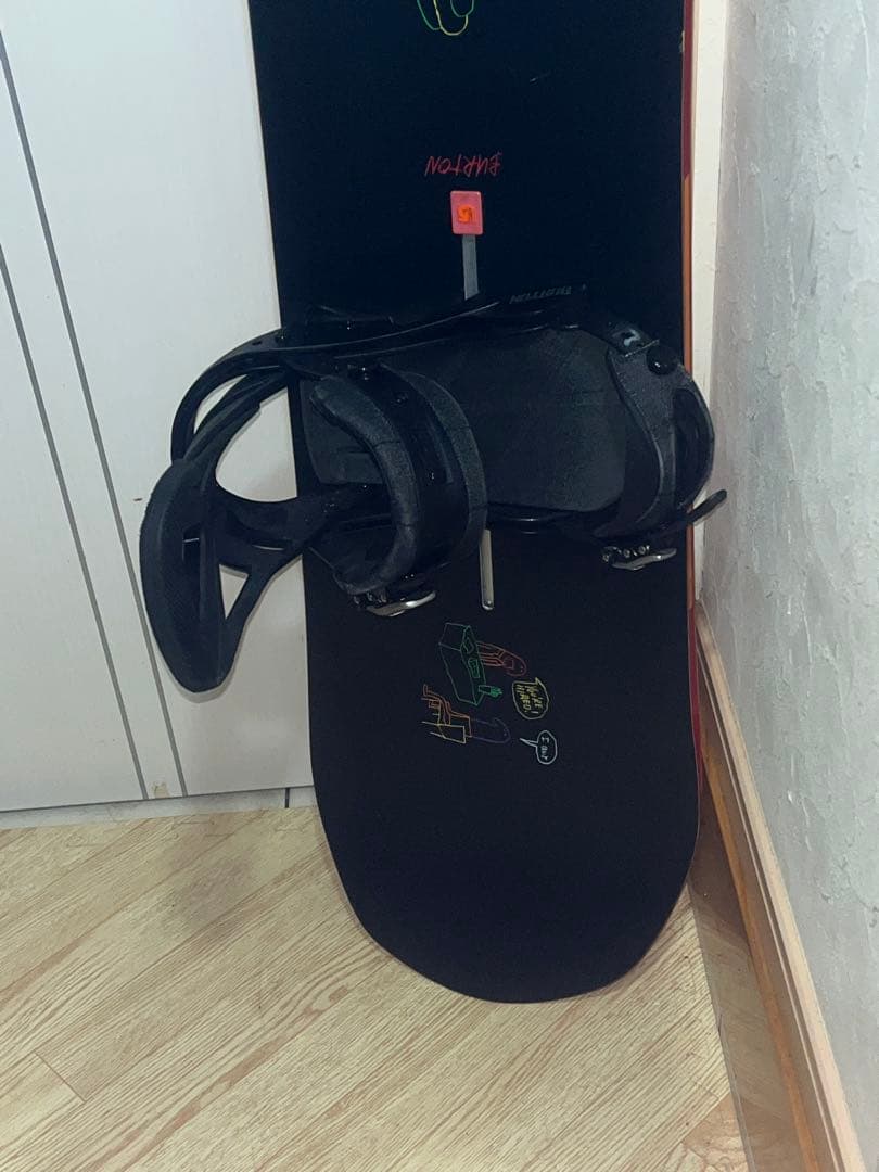 激シブ！ALL BLACK EDDITION!! BURTON 154cm