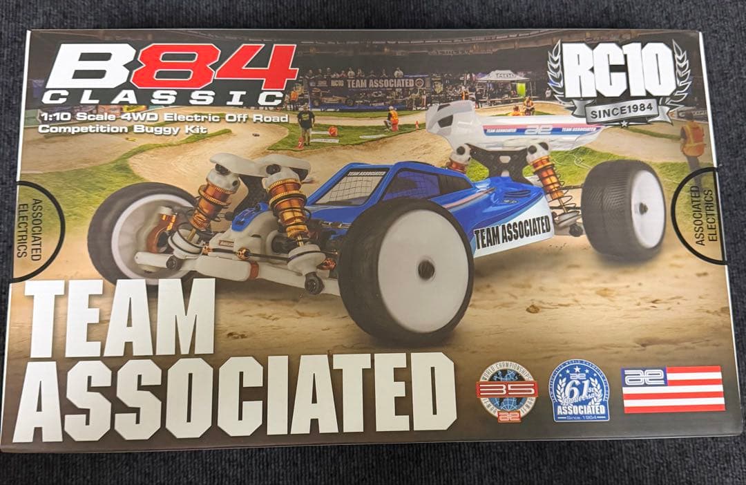 アソシエイテッドRC10B84クラシックキット 新品未開封品 希少