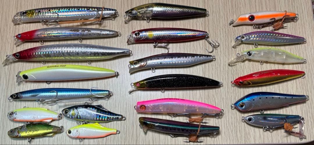シーバスルアー　セット　21個　まとめ売り