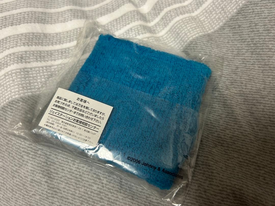 【新品未使用】嵐 大野智 ソロコングッズ 3104 キャップ＆リストバンド