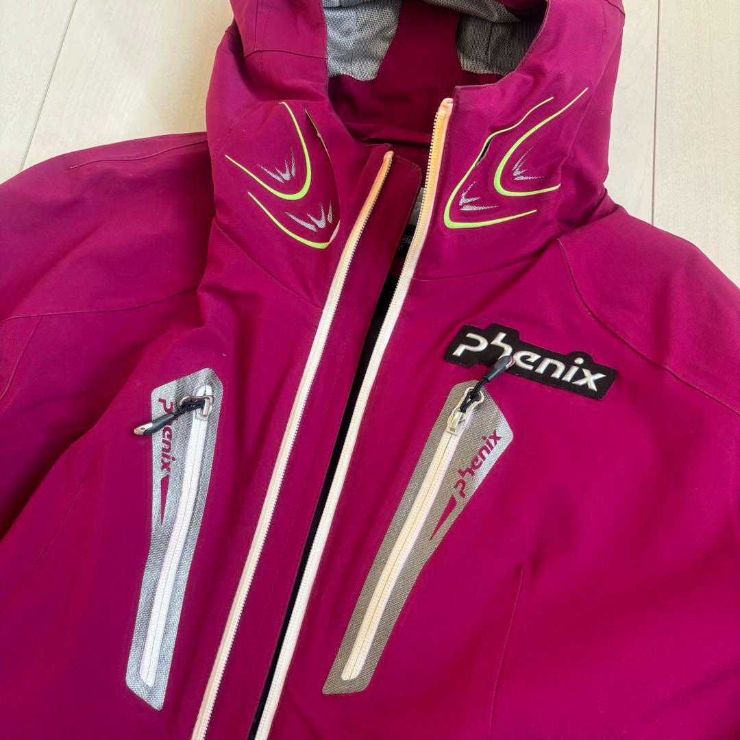 【訳あり】 phenix フェニックス メンズスキーウェア上下 L パープル