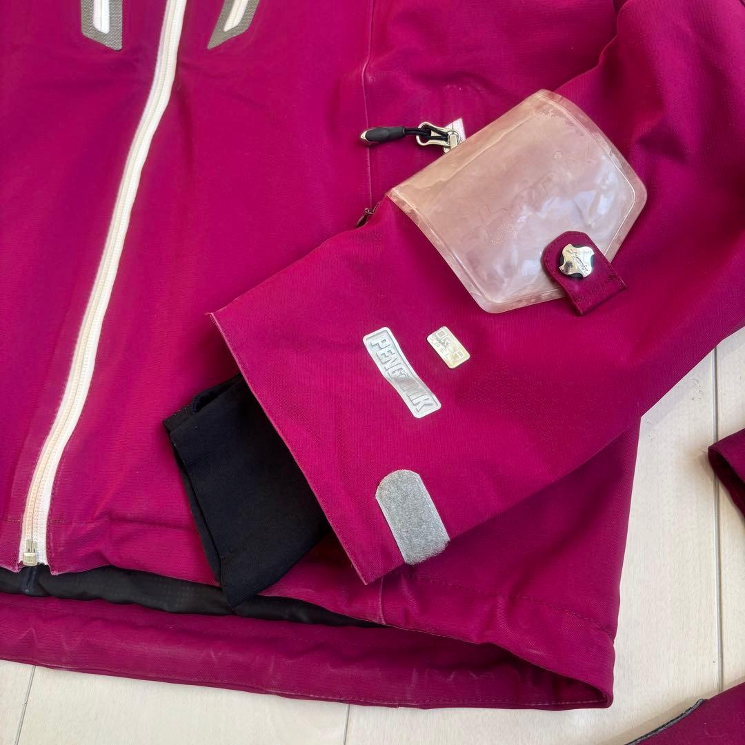 【訳あり】 phenix フェニックス メンズスキーウェア上下 L パープル