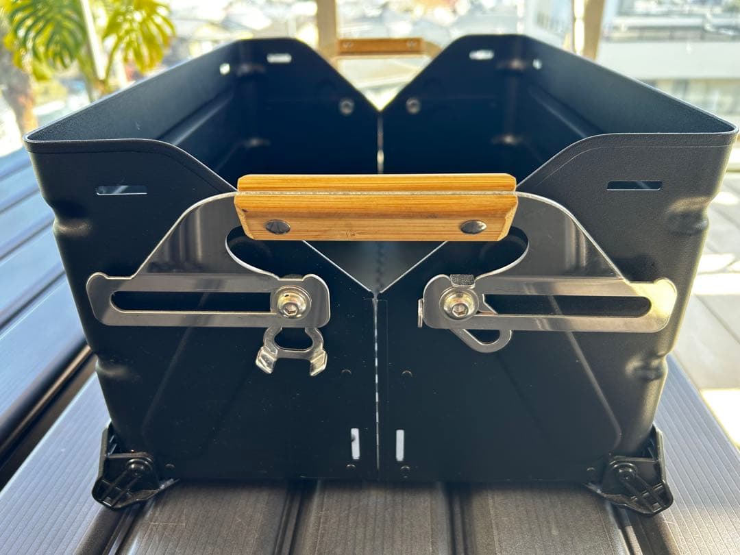 スノーピーク シェルフコンテナ25 ブラック　2個セット