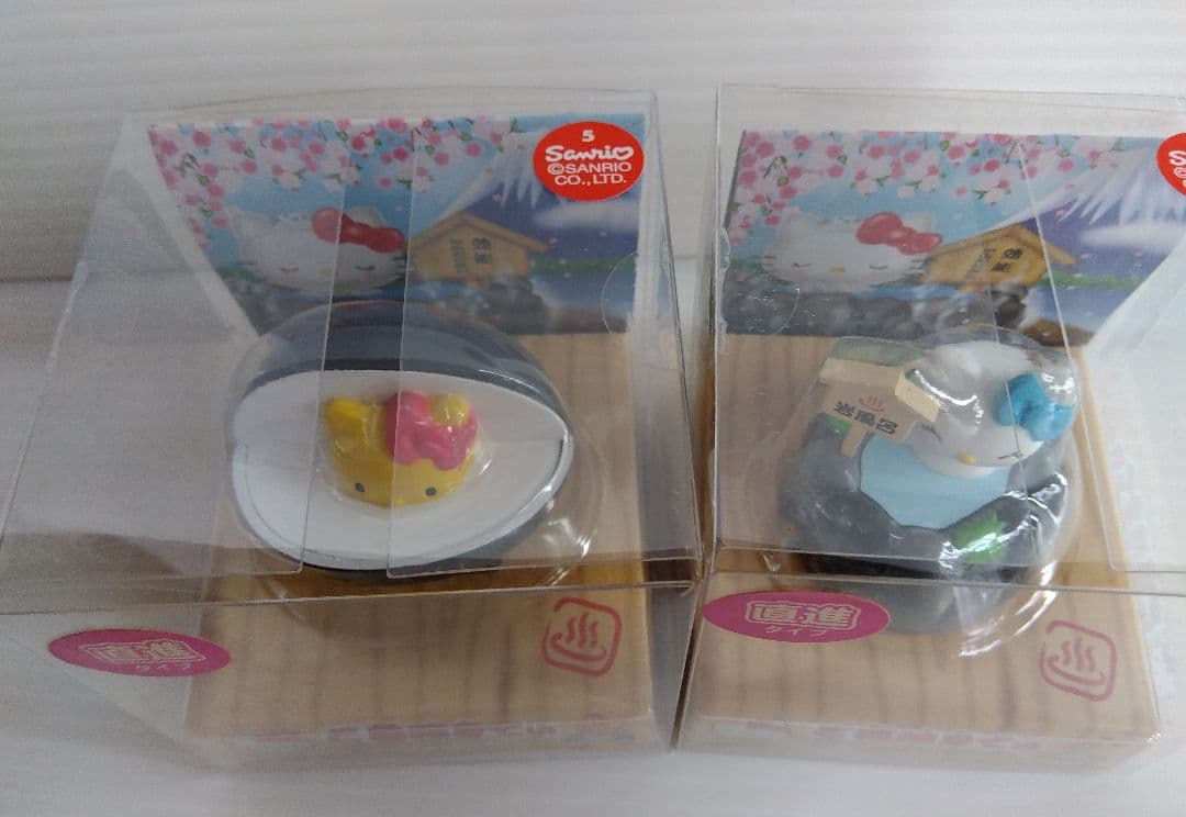 ハローキティ ご当地 ゴトカーコレクション 温泉バージョン 4種セット レア