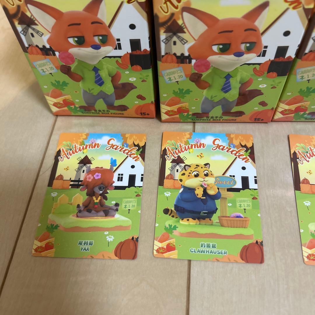 MINISO ZOOTOPIA フィギュア5体セット