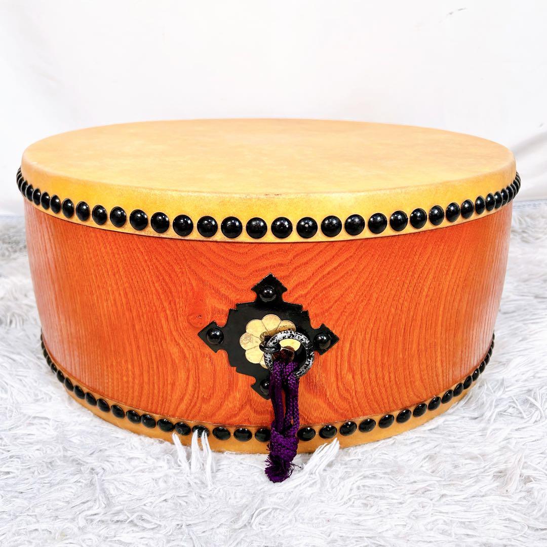 平太鼓　別撰上鳴保証　和太鼓 和楽器 台座　ケース　バチ付き