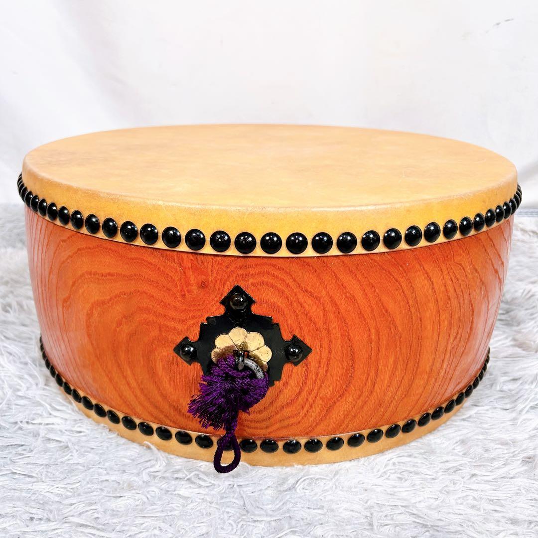 平太鼓　別撰上鳴保証　和太鼓 和楽器 台座　ケース　バチ付き