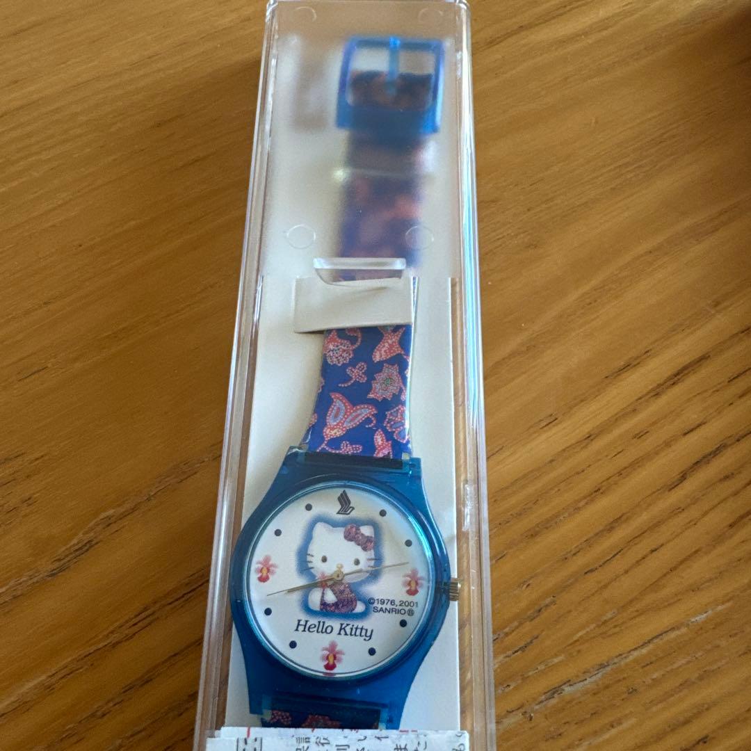 Hello Kitty キティ腕時計 シンガポール航空特別版