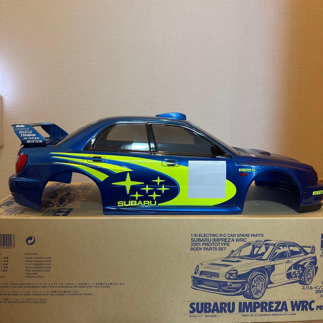 TAMIYA SUBARUIMPREZAWRC2001 プロトタイプスペアボディ