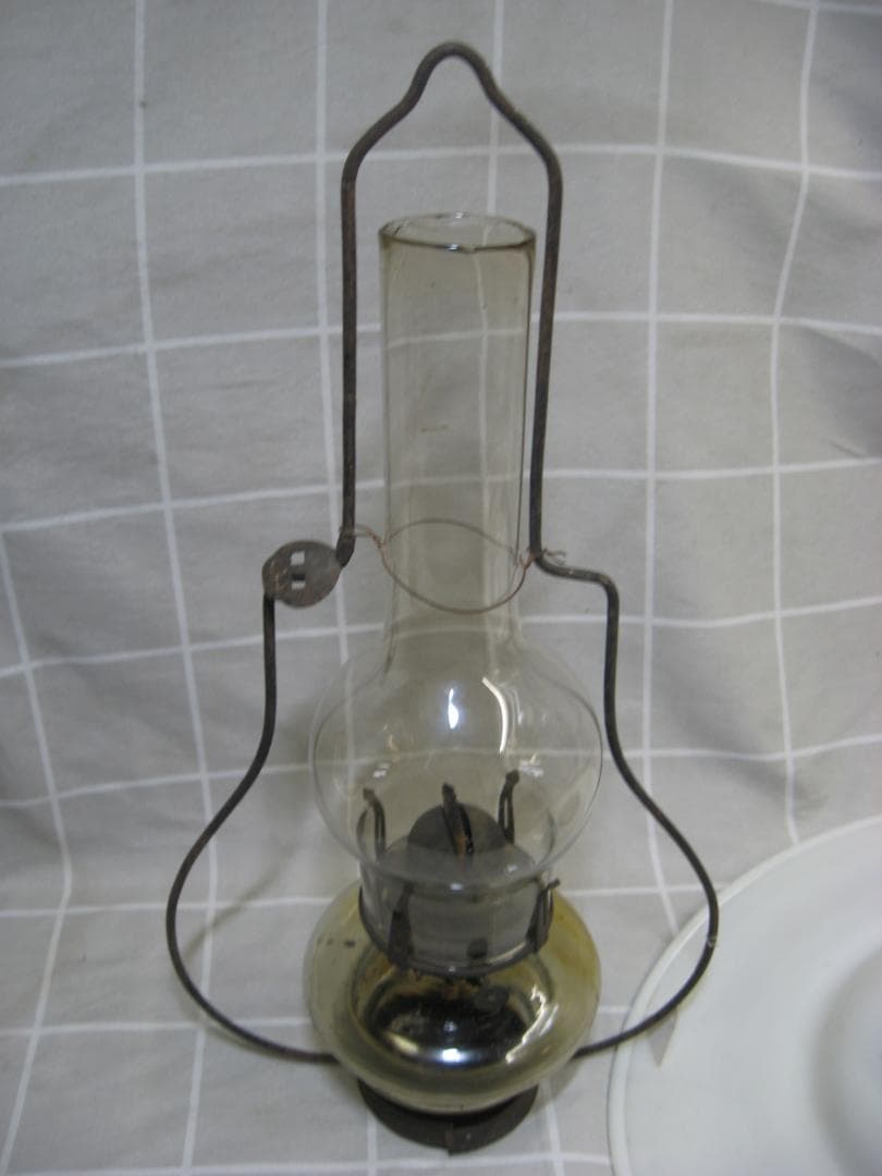 【激レア】レトロ アンティーク オイルランプ 吊り下げランタン