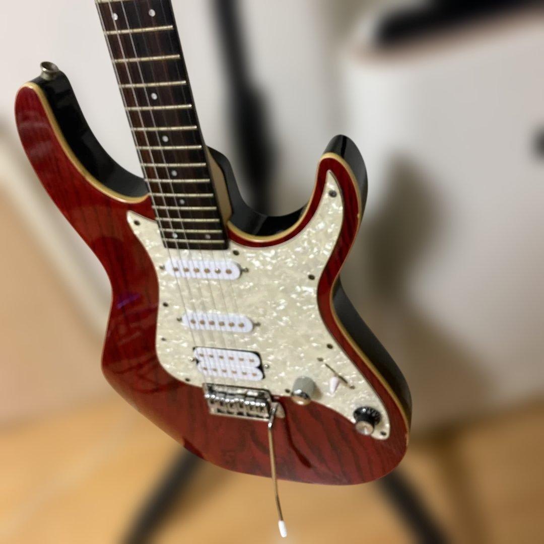 最終値下げ‼️Fernandes エレキギター レッド