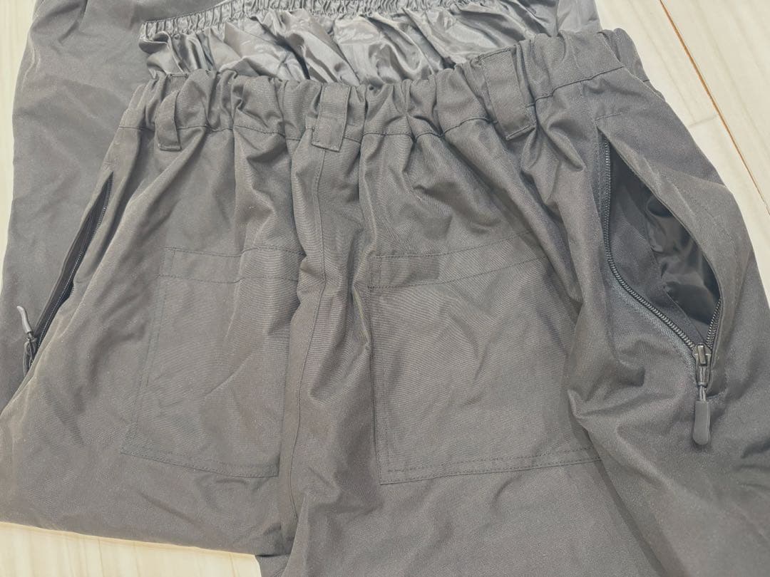 THREE WEATHER ブラックスノーボードパンツ ユニセックス　ムラスポ