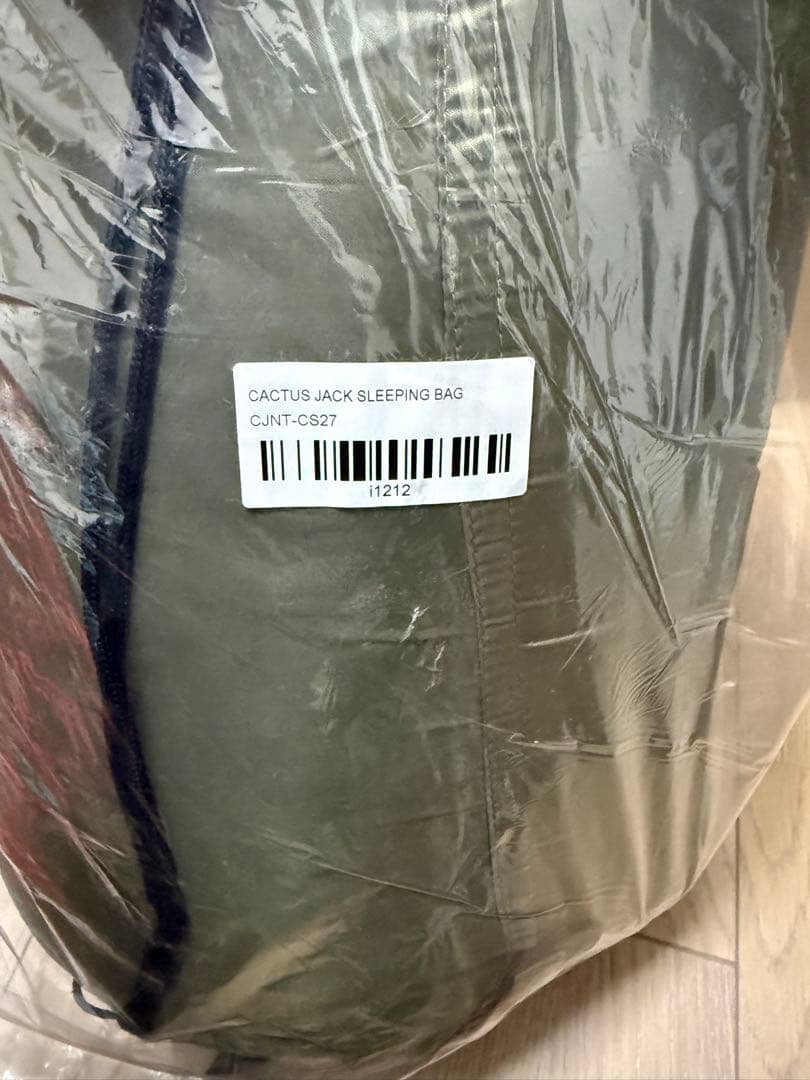 Travis Scott CACTUS JACK 寝袋　新品未使用
