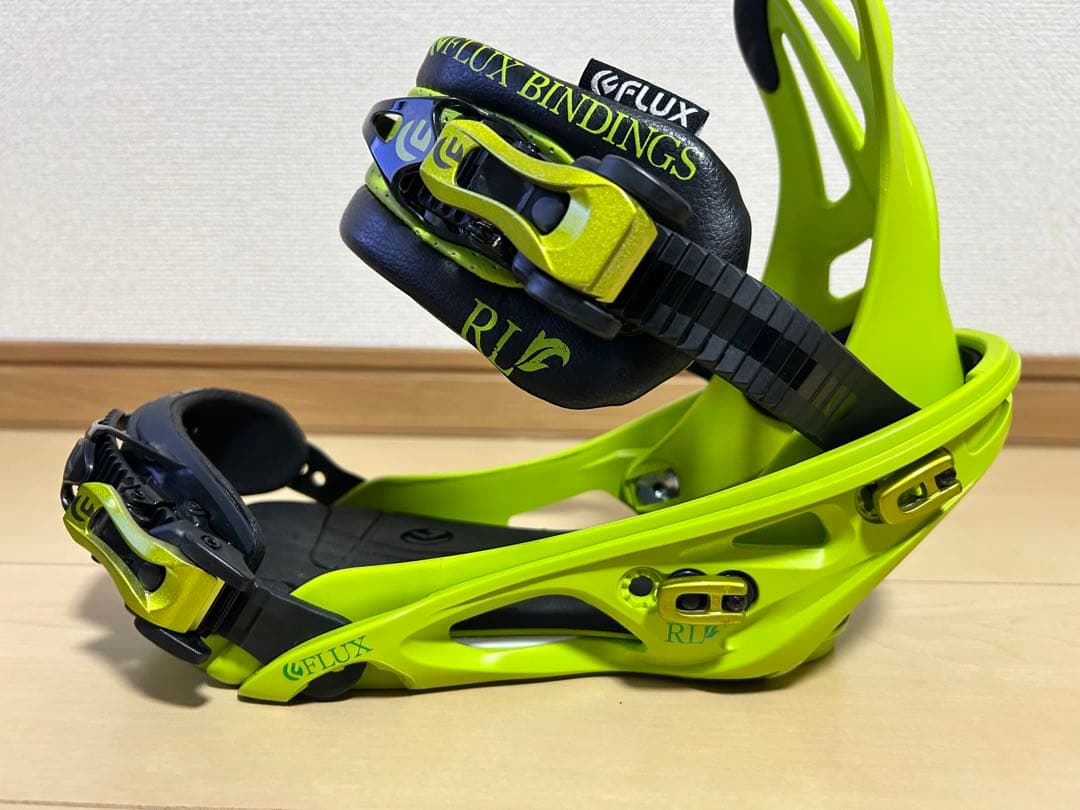 FLUX RL スノーボード ビンディング Mライムグリーン