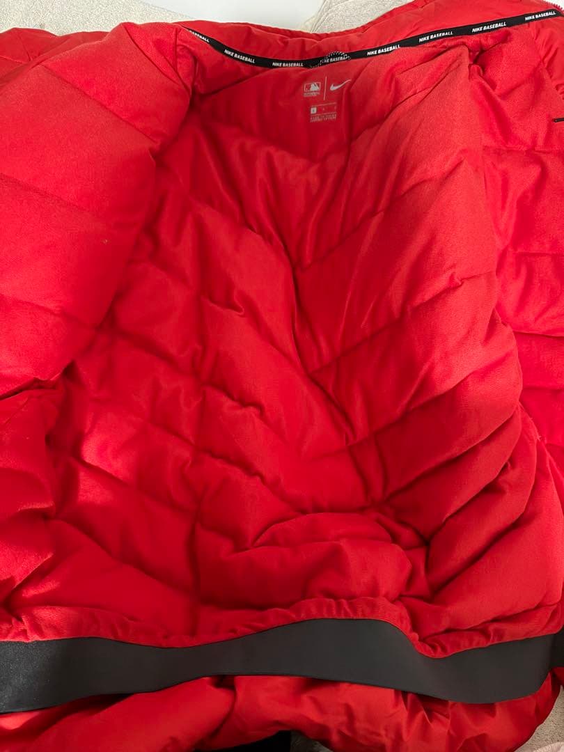 mlb nike エンゼルス　ダウンジャケット　野球　応援グッズ　angels