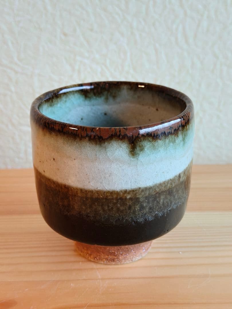 【専用】沖塩明樹　急須＆湯のみ2セット　民藝　酒津焼　倉敷みなと窯