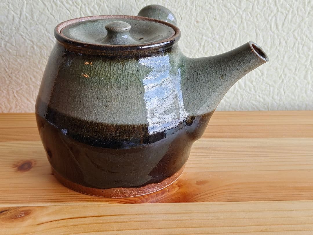 【専用】沖塩明樹　急須＆湯のみ2セット　民藝　酒津焼　倉敷みなと窯