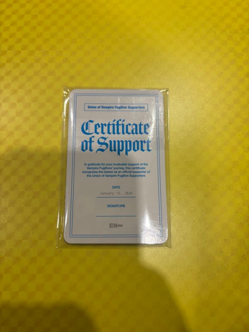 ENHYPEN トレカ 献血