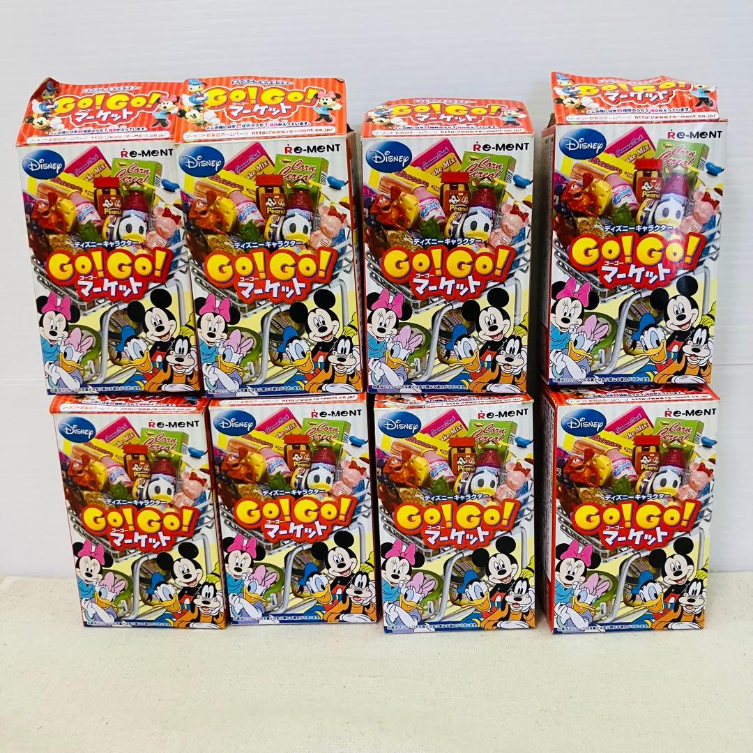 全8種 ディズニーキャラクター GO!GO！マーケット リーメント コンプリート