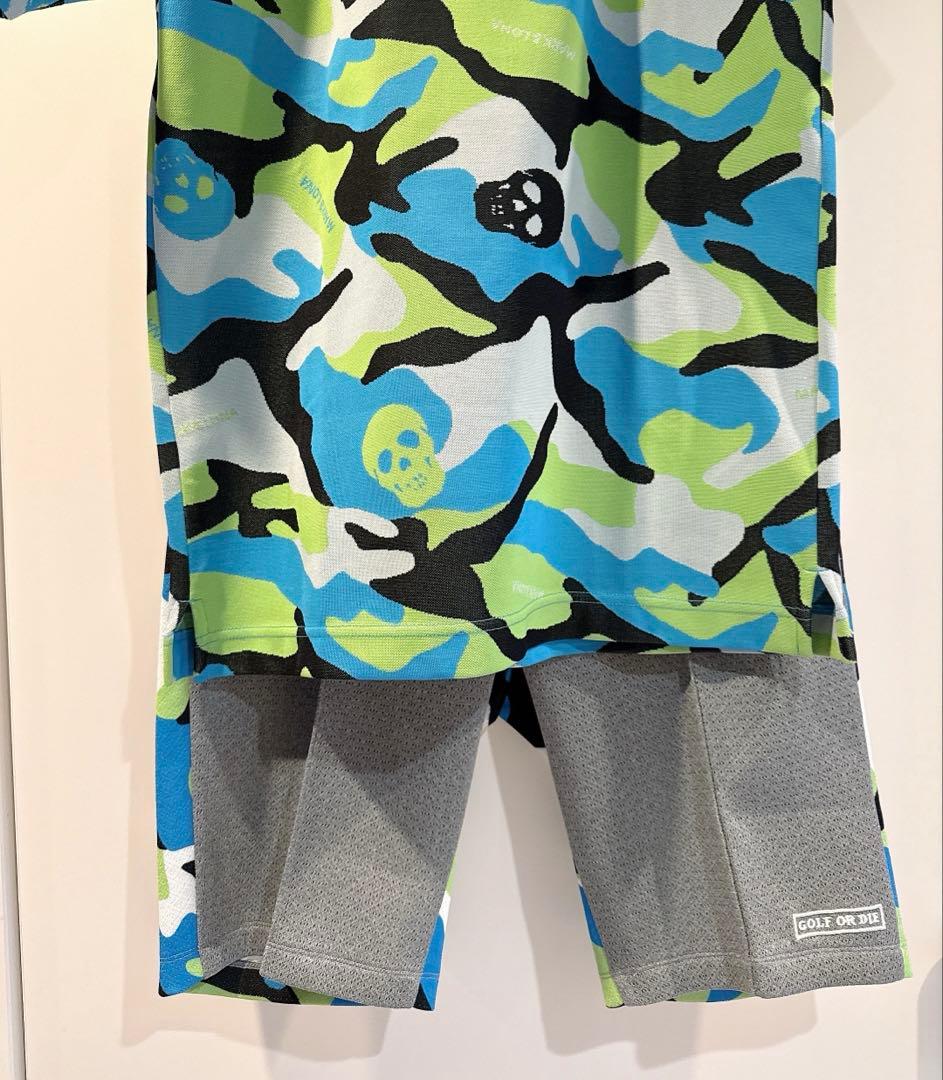 美品 ★ MARK&LONA セットアップ ポロ ショーツ ハーフパンツ