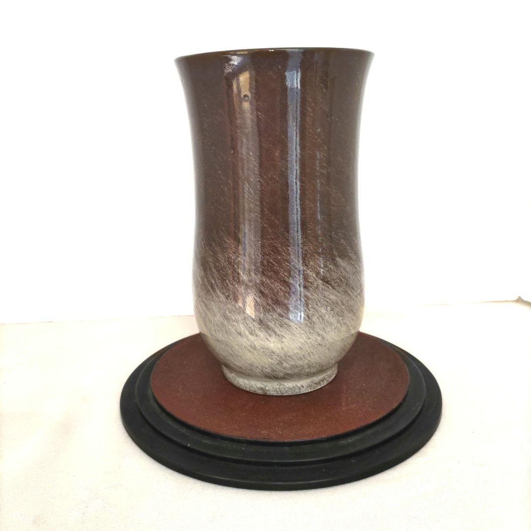 13代横石臥牛の白鷺の花瓶