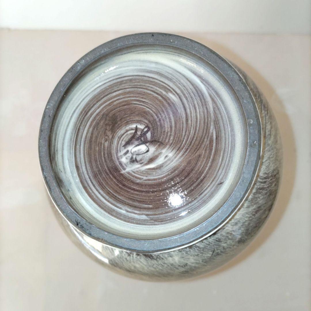 13代横石臥牛の白鷺の花瓶