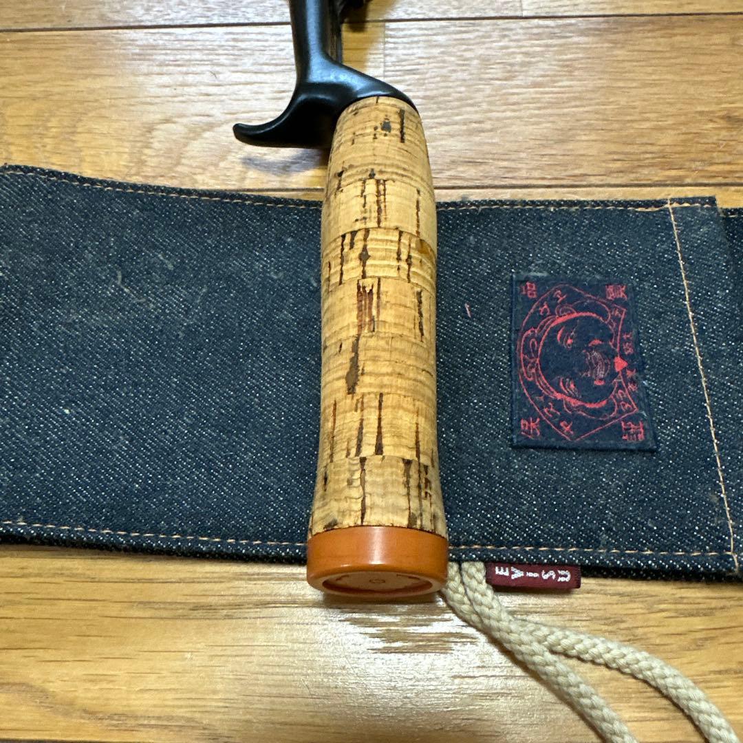 DOWLUCK ロッドグリップ コルク製 黒