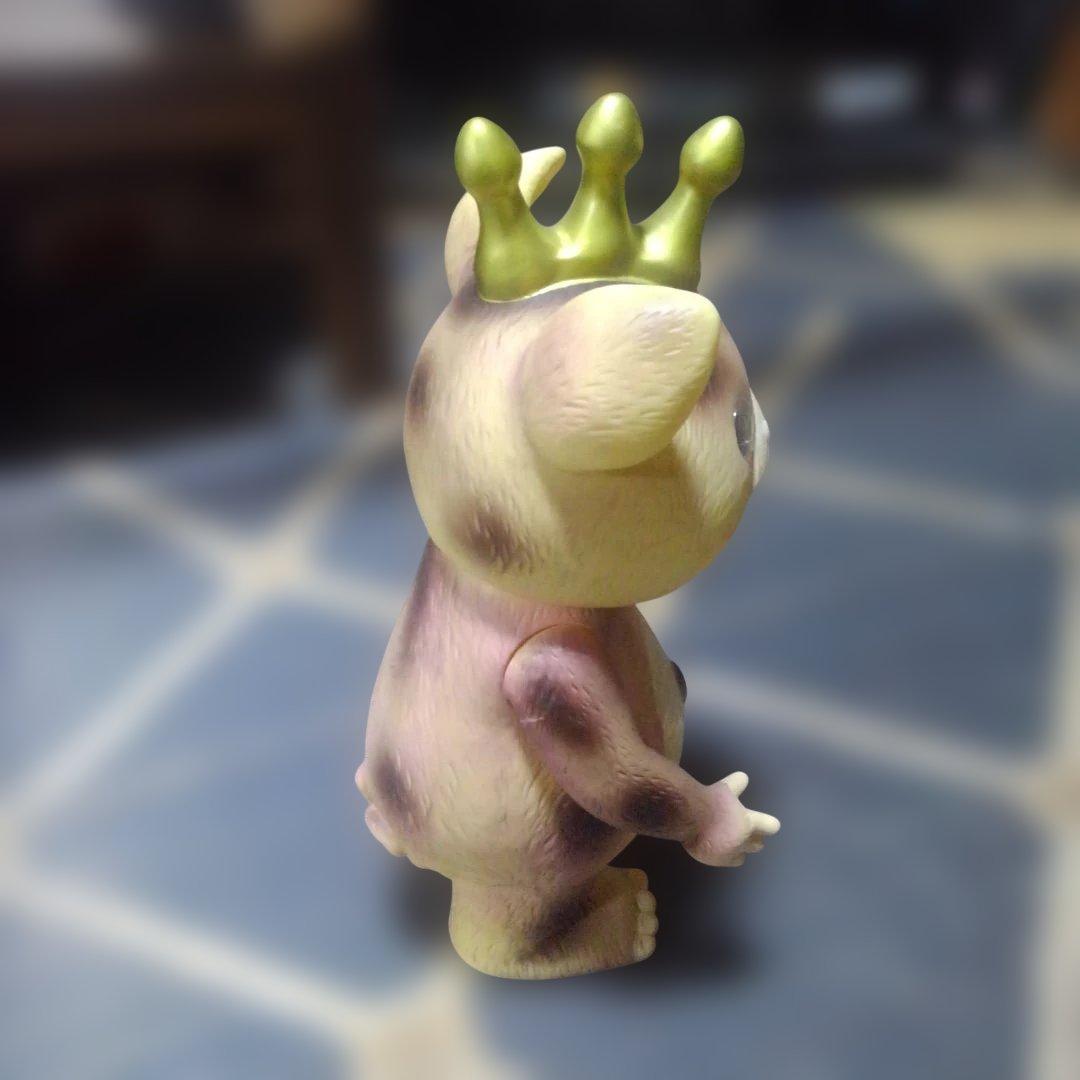 ブースカ　ソフビ　大　イヌクマ　ユーズド