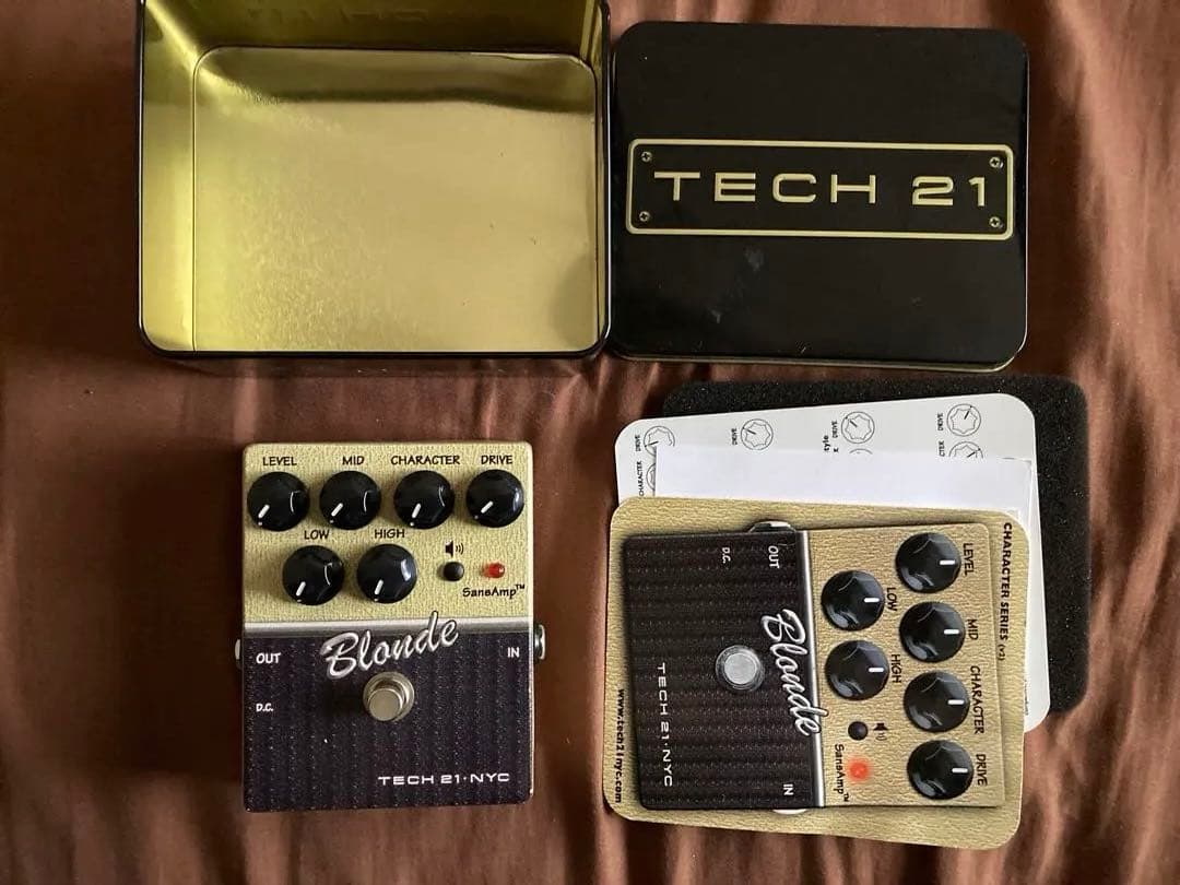 TECH 21 Blonde ギターエフェクター