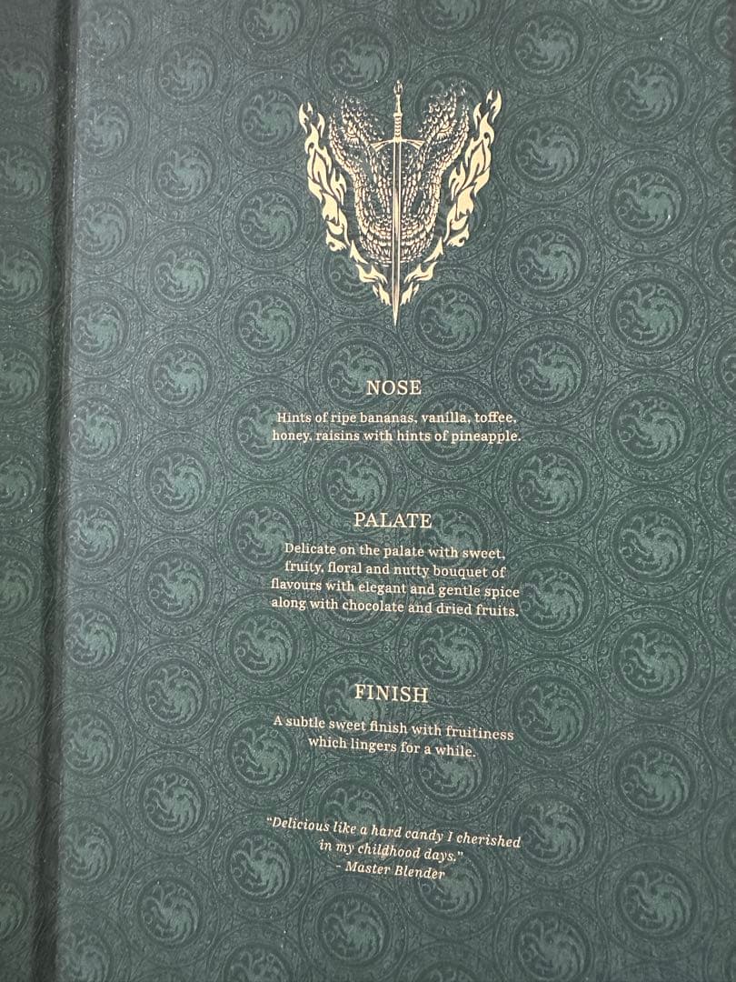 INDRI シングルモルト ウイスキー ゲームオブスローンズ Edition