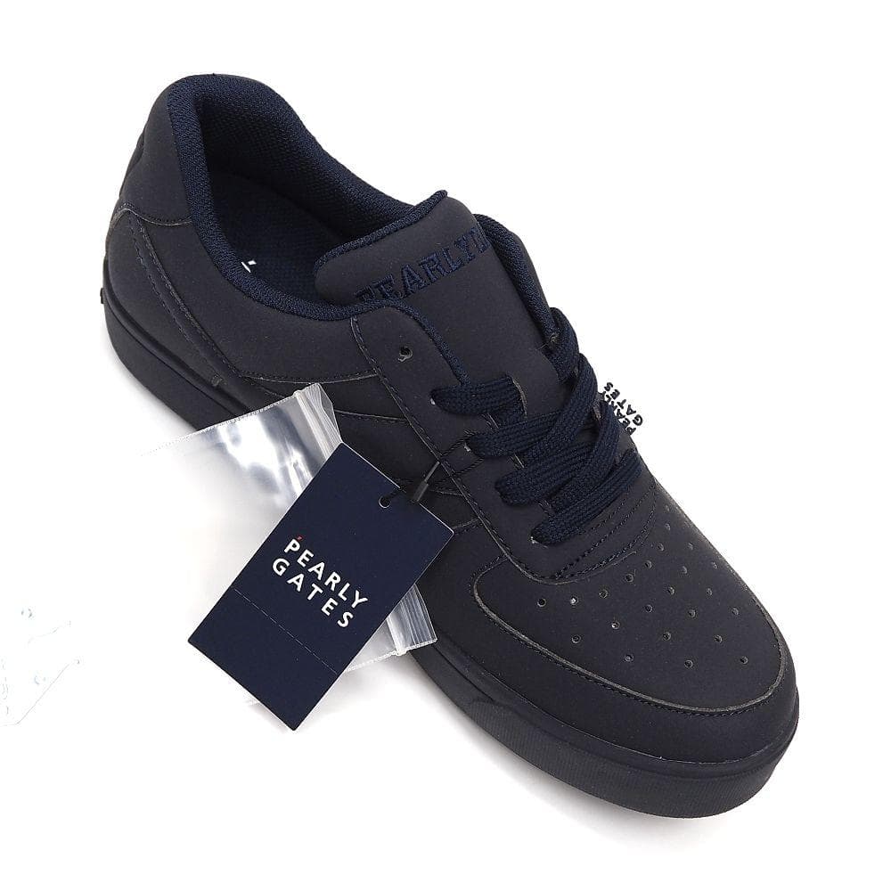 L06133 新品 PEARLY GATES ゴルフシューズ：23cm 紺