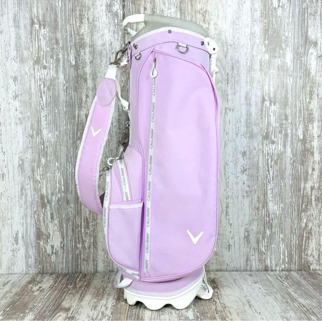 CALLAWAYキャロウェイ　アトラクティブ　キャディバッグ　ピンク　超軽量