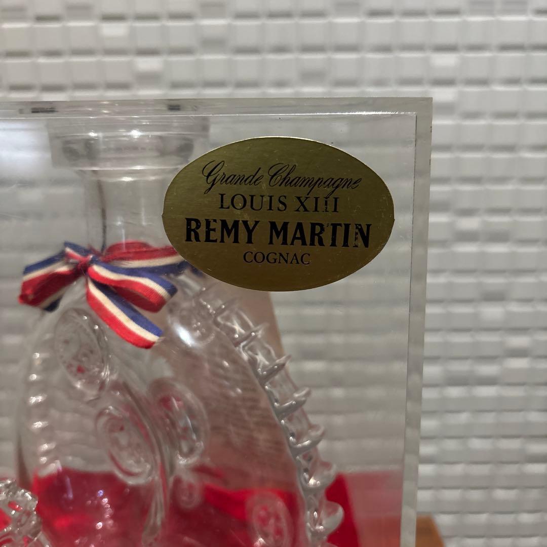 レミーマルタン ルイ13世 バカラクリスタル ボトル 空瓶 ケース付き