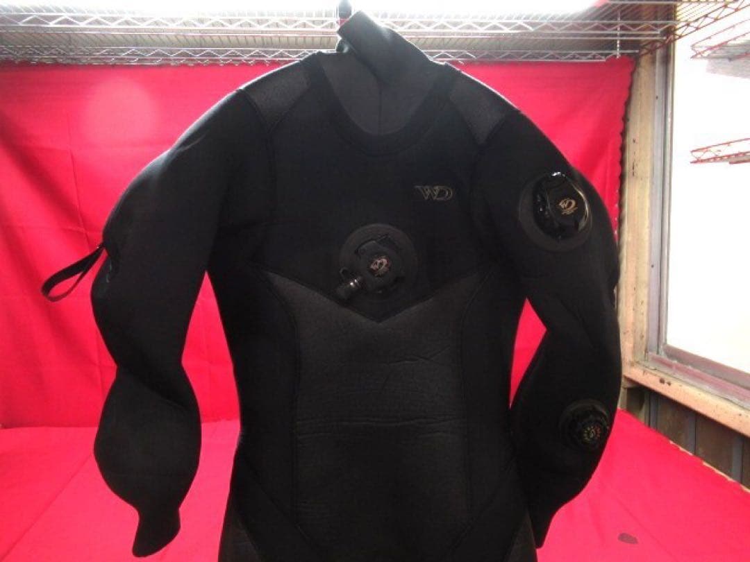 美品WD ドライスーツ ブラック フルスーツ