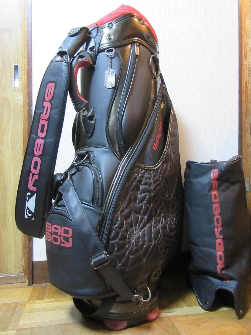 ★☆★希少★BADBOY GOLF★3点式ゴルフバック★黒★☆★