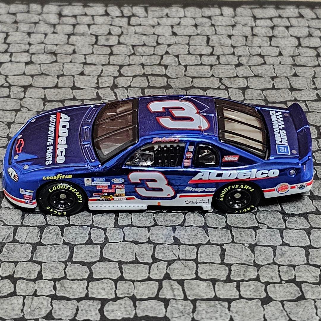 ACデルコ　ナスカー　ブルーメッキ　1/64　ミニカー　当時物