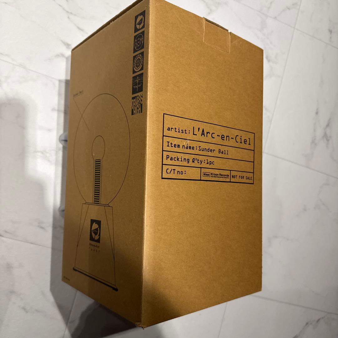 非売品 L'Arc〜en〜Ciel サンダーボール高さ約25cm ラルク