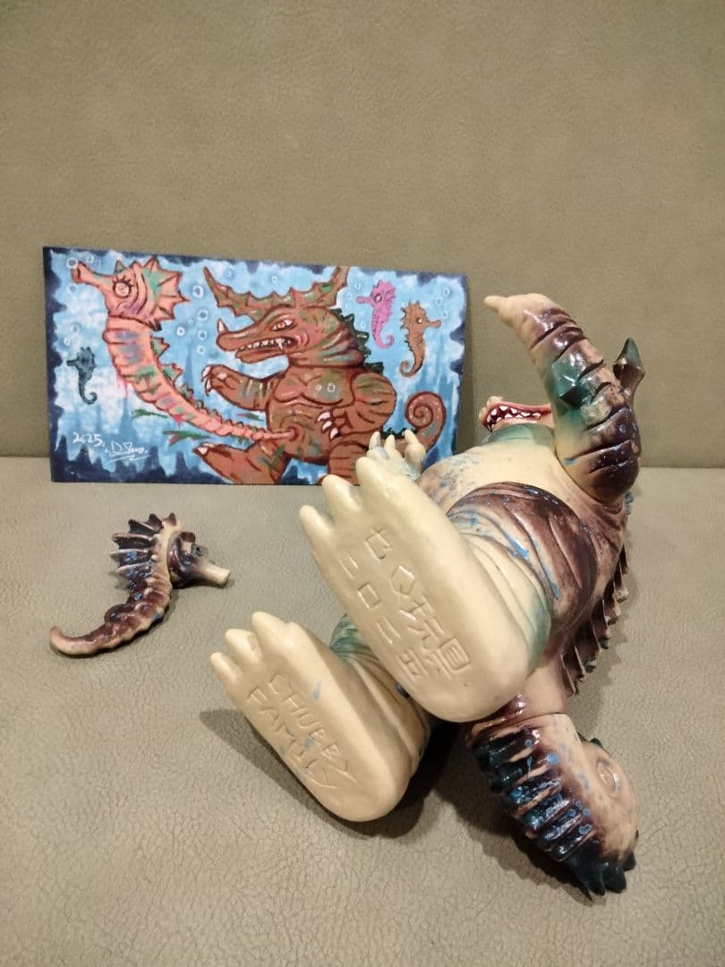 ソフビ　chubbytoys UMIMORA　安楽安作　izumonster