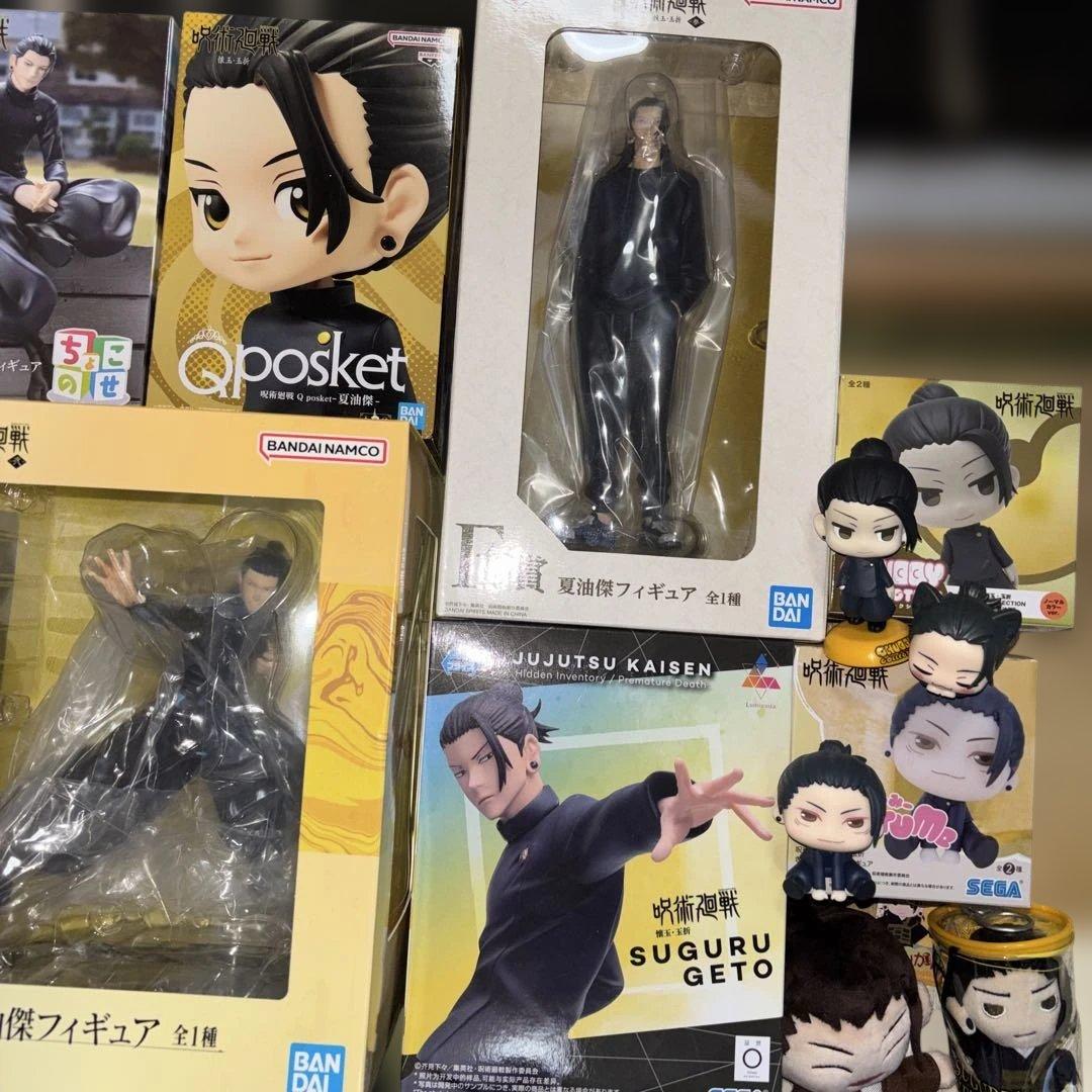呪術廻戦　懐玉　玉折　夏油　フィギュア　まとめ　おひるねこ　きゅるみー　ぽてらば
