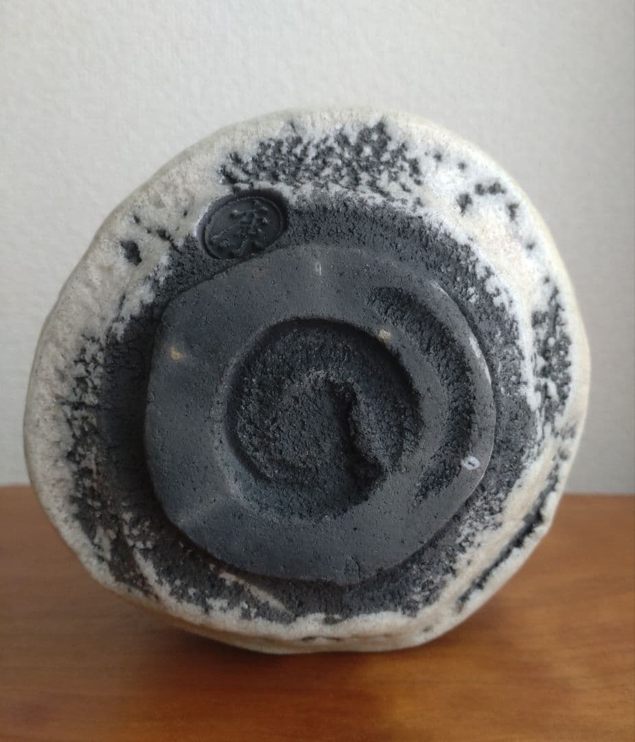 【名工】中村康平　白楽茶碗　共箱　大樋　樂　中村梅山　梅山窯　真作保証