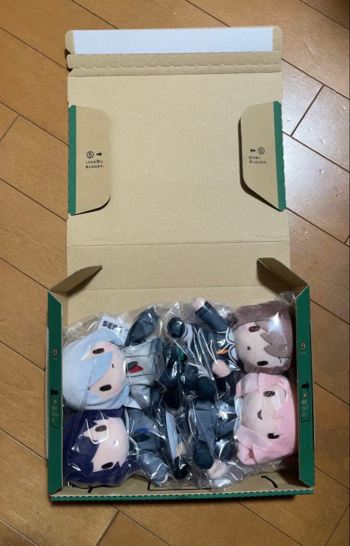 プロジェクトセカイ ふわぷちミニぬいぐるみ 25時、ナイトコードで。 4種セット