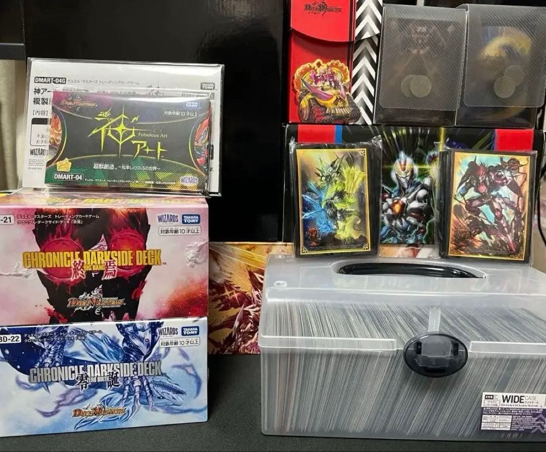 【値下げ交渉可】デュエマ引退品　デッキ10個　公式サプライ　優良カードまとめ売り