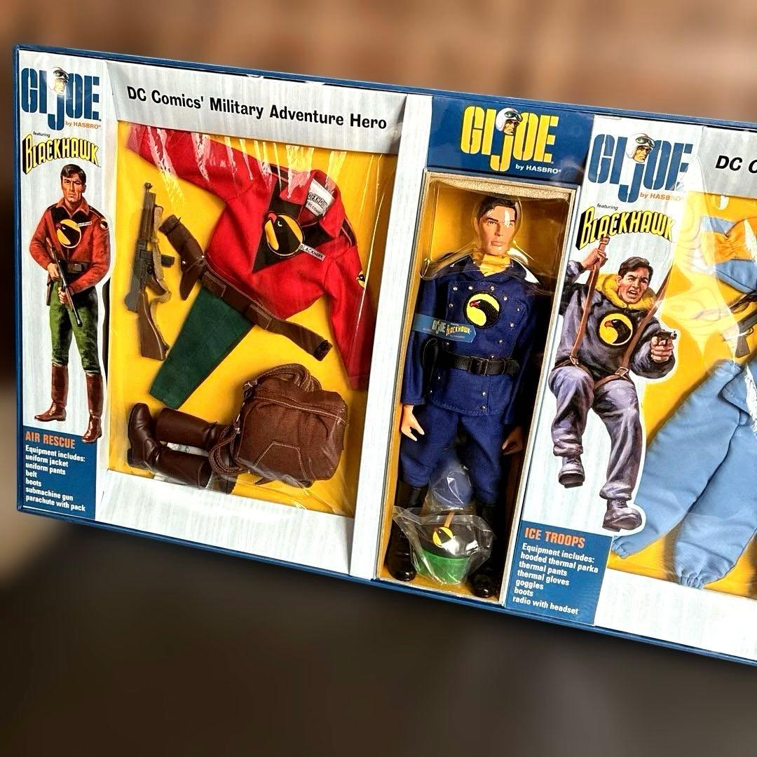 G.I. Joe Blackhawk 2002年限定品　ギフト•セット 特典付き