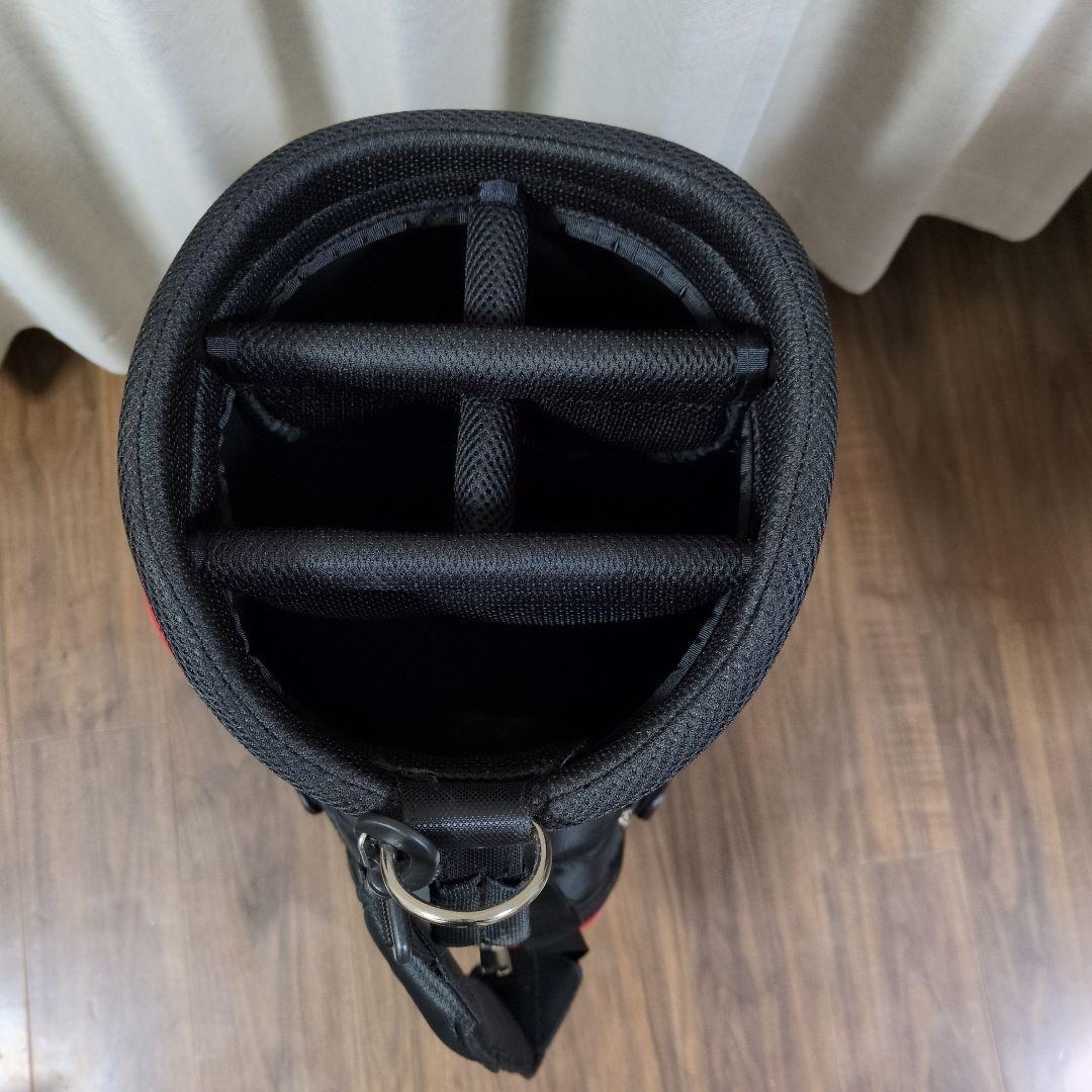【新品】TOUR B キャディバッグ 黒/赤