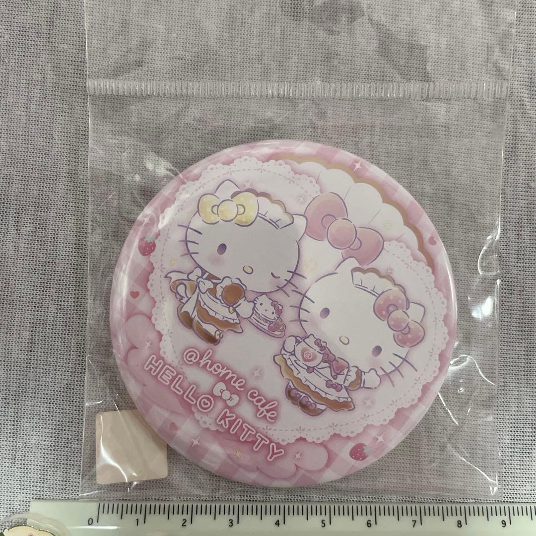 あっとほーむカフェ限定♡激レア♡キティミミィ缶バッジ3点セット