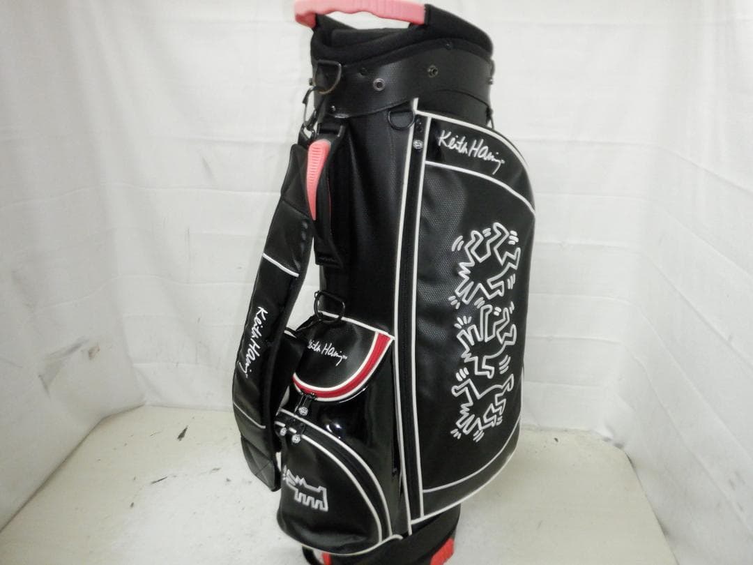 Keith Haring★キースへリング★完売品★9.0型★良品★スタンド★BK