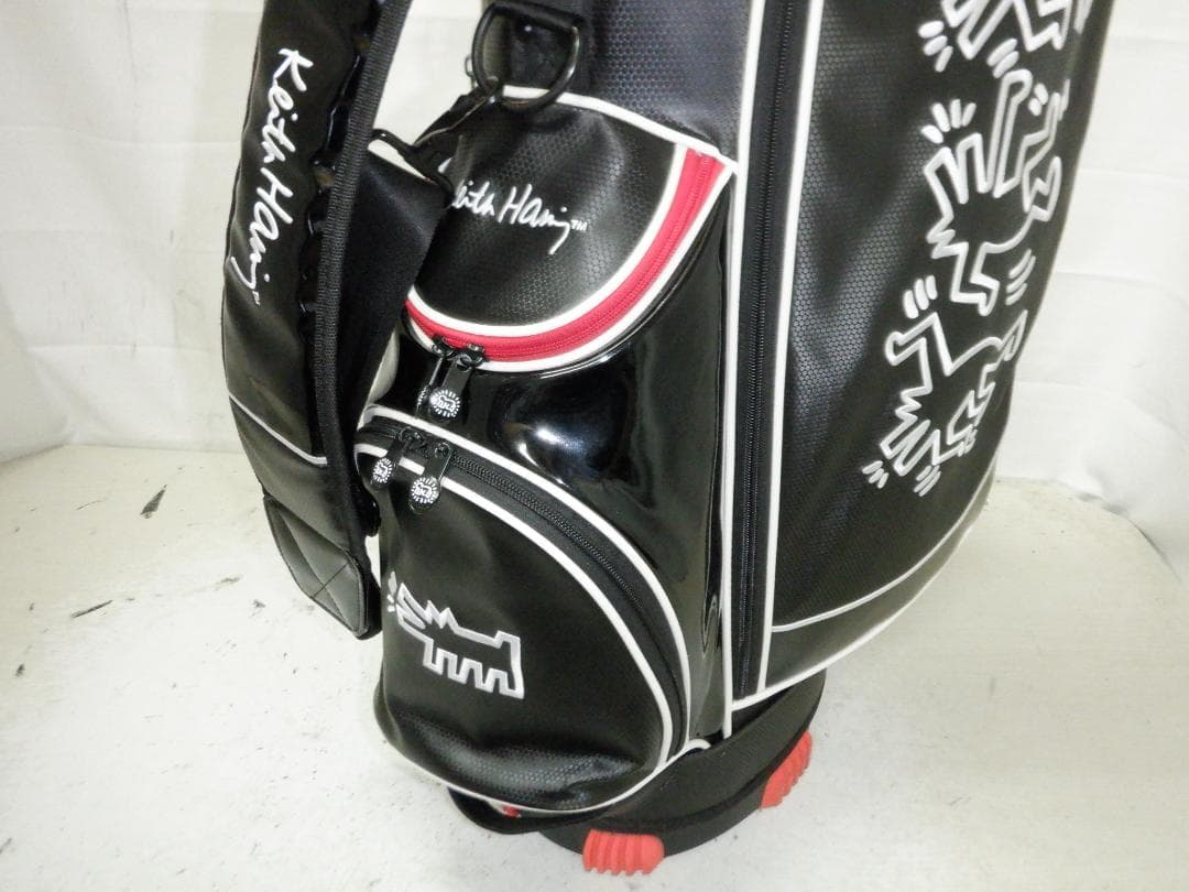 Keith Haring★キースへリング★完売品★9.0型★良品★スタンド★BK