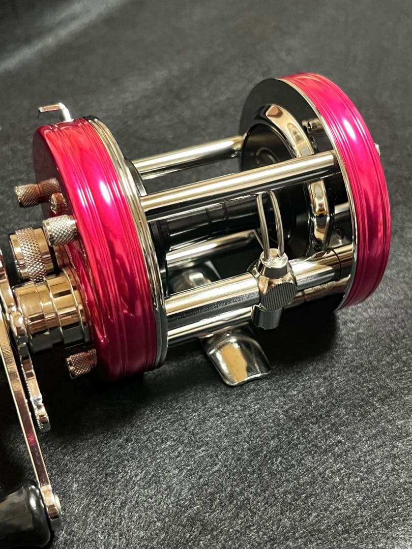 アブガルシア6500 csロケット　ピンク