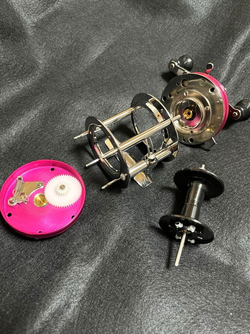 アブガルシア6500 csロケット　ピンク