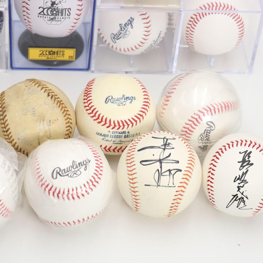 野球 記念球 まとめて 大谷翔平 ドジャース サインボール　SB1024